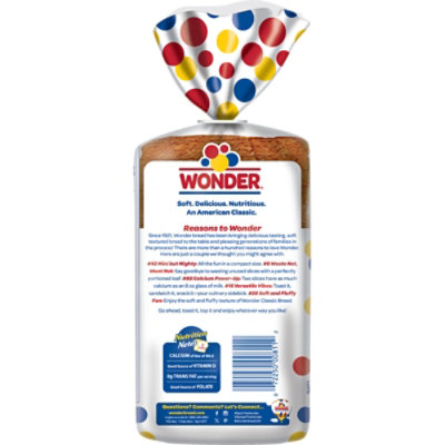 Wonder Mini Classic White Bread - 12 OZ - Image 7