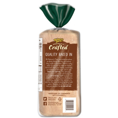 Natures Own Perfectly Crafted Italian Bread - 22 OZ - Image 7