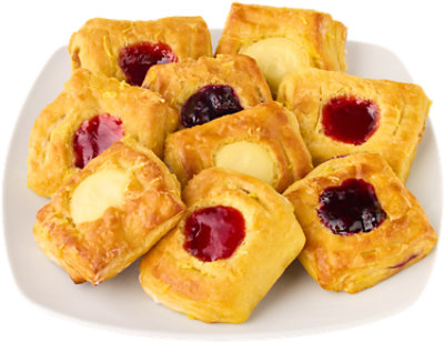 Mini Danish Squares 9 Count - EA - Image 1