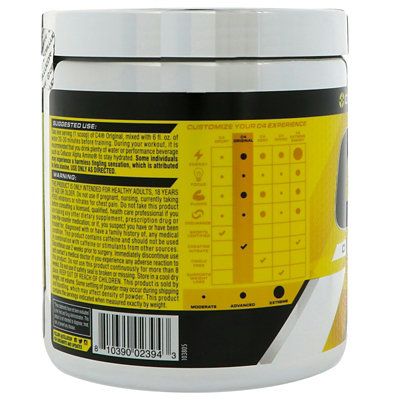 C4  Cellucor C4 Original, PreWorkout, Fruit Punch, 12.7 oz (360 g) - Image 3