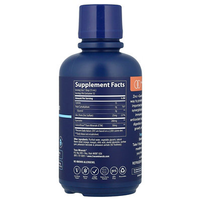 Trace Liquid Zinc  Quercetin, Orange Mango, 16 fl oz (473 ml) - Image 2