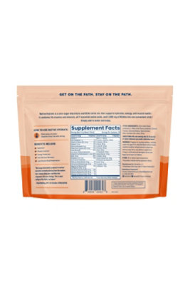 NativePath Native Hydrate Stick Packs with Electrolytes and Amino Acids, Peach Mango, 30 Serv - Image 3