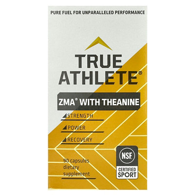 True Athlete ZMA With Theanine, 90 Capsules - Image 1