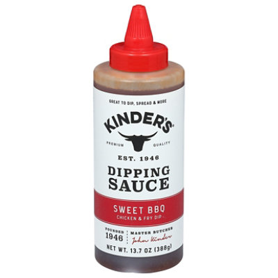 Kinders Sweet Bbq Dipping Sauce - 13.7 OZ - Image 2