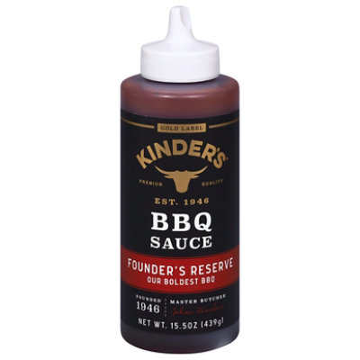 Kinder's Founder's Reserve Bbq Sauce - 15.5 OZ - Image 1