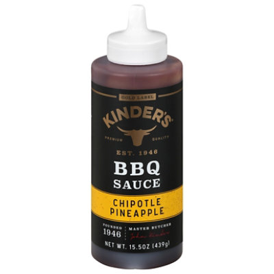 Kinders Chipotle Pineapple Bbq Sauce - 15.5 OZ - Image 1