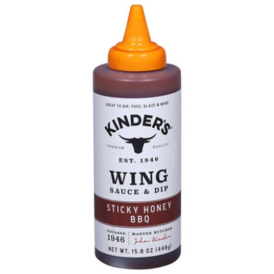 Kinders Sticky Honey Bbq Wing Sauce - 15.8 OZ - Image 2