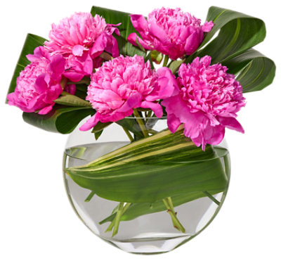 Overjoyed Boutique Peony Arrangement - Each - Image 1