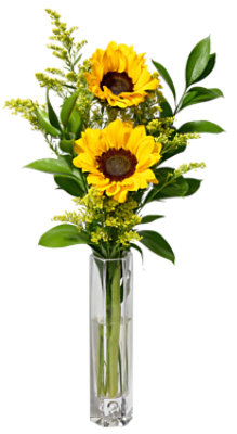 Overjoyed Boutique Summer Breeze Sunny Bud Vase - Each - Image 1