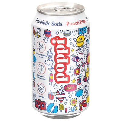 Poppi Prebiotic Punch Pop 12fz - 12 FZ - Image 2