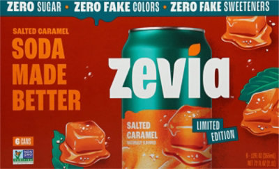Zevia Salted Caramel 6-12fz - 6-12 FZ - Image 5