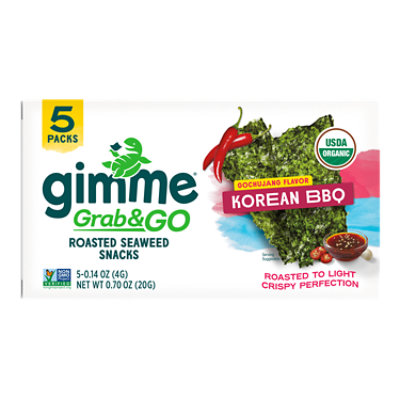 Gimme Seaweed Snack Korean Bbq - 0.7 OZ - Image 7