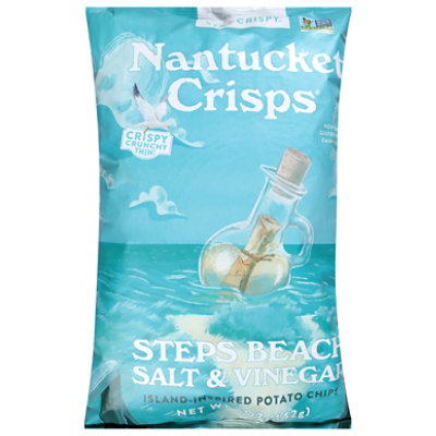Nantucket Crisp Steps Beach Salt & Vinegar 5oz - 5 OZ - Image 1