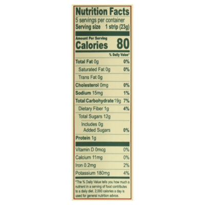 Solely Fruit Jerky Mango 5ct Box - 4.1 OZ - Image 3