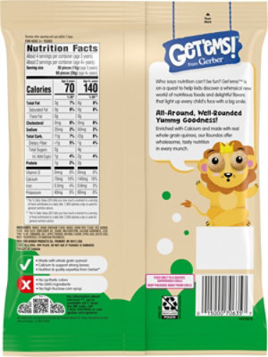 Get 'ems Infant Age Up Snack Roundo Apple Cinnamon 5x2.25oz Bag - 2.25 OZ - Image 6