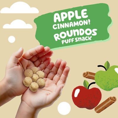 Get 'ems Infant Age Up Snack Roundo Apple Cinnamon 5x2.25oz Bag - 2.25 OZ - Image 3