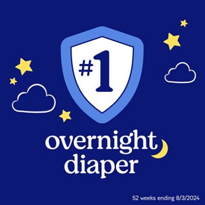 Huggies Overnites Nighttime Baby Diapers, Size 5 (27+ lbs) - 50 Count - Image 3
