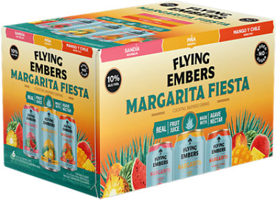 Flying Embers Fiesta Margarita Variety In Cans - 6-12 FZ - Image 1