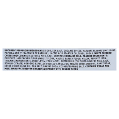 Creminelli Fine Meats Snack Pack Pepperoni Cheddar Crackers - 2 OZ - Image 5
