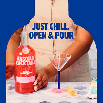 Absolut  Cosmo Rts 750ml - 750 ML - Image 5