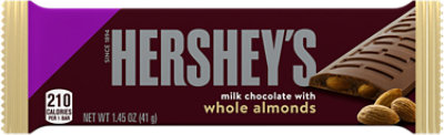 Hersheys Milk Chocolate W/almonds 1.00 Pre-priced Standard Bar - EA