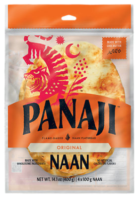 Panaji Original Naan 4 Pack - 14.1 OZ - Image 1