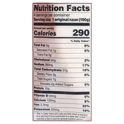 Panaji Original Naan 4 Pack - 14.1 OZ - Image 3