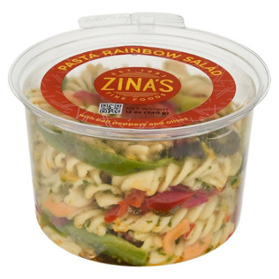 Zinas Salads Pasta Rainbow Salad - 12 OZ - Image 2
