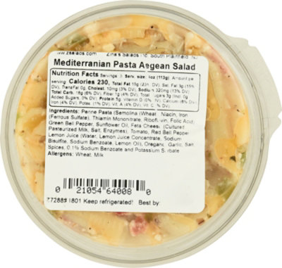 Zinas Salads Aegean Salad - 12 OZ - Image 5