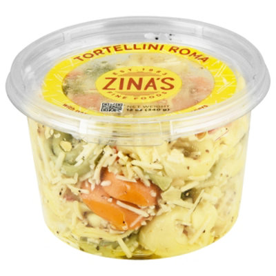 Zinas Salads Tortellini Roma - 12 OZ - Image 2