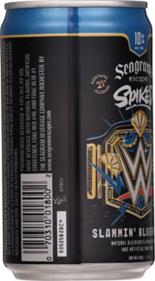 Seagrams Spiked Slammin Blueberry - 7.5 FZ - Image 3