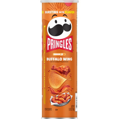 Pringles Potato Buffalo Wing Crisp Chips  - 5.5 Oz - Image 7