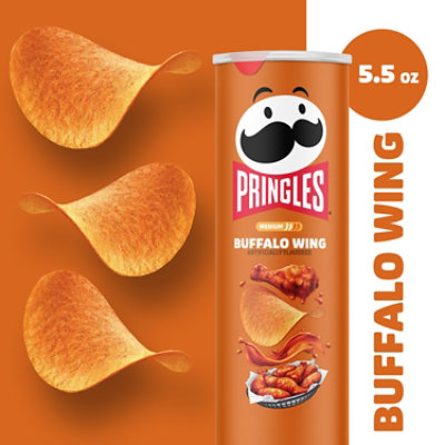 Pringles Potato Buffalo Wing Crisp Chips  - 5.5 Oz - Image 3