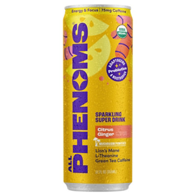 Energy & Focus - Citrus Ginger - 12 OZ - andronicos