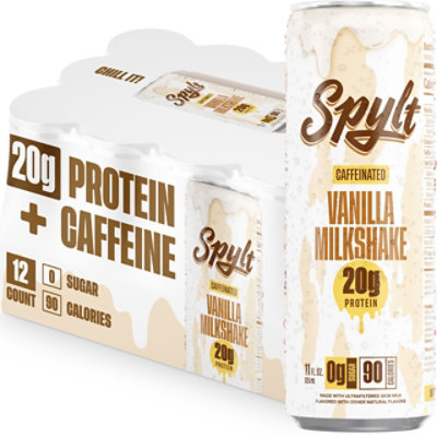 Spylt Caffeinated Milkshake Vanilla 11fz - 11 FZ - Image 2