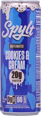 Spylt Caffeinated Milkshake Cookies & Cream 11fz - 11 FZ - Image 5