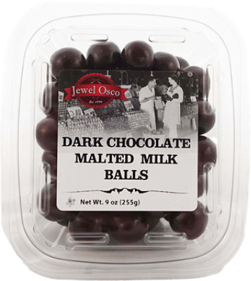 Malt Balls Dark Chocolate - 9 OZ - Image 1