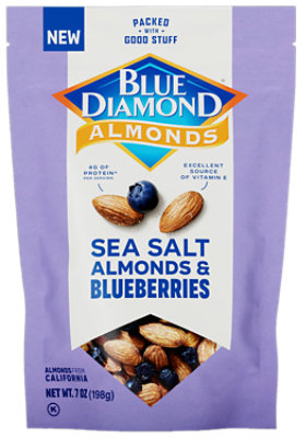 Blue Diamond Almonds Sea Salt & Blueberries - 7 OZ - Image 1