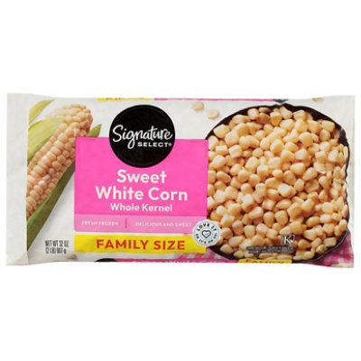 Signature Select Corn White Sweet Family Size 32 Oz - 32 OZ