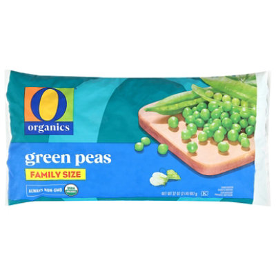 O Organics Green Peas Family Size 32 Oz - 32 OZ