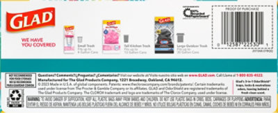 Glad Forceflex Maxstrength Scented Tall Kitchen Trash Bags, 13 Gallon, 20 Bags - 20 CT - Image 3