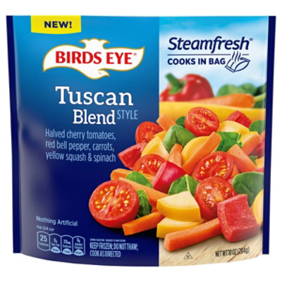 Birds Eye Steamfresh Tuscan Style Blend, Frozen Vegetables, 10 Oz. - 10 OZ - Image 1