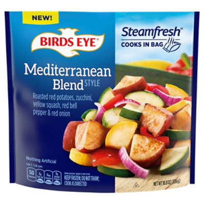 Birds Eye Steamfresh Mediterranean Style Blend Frozen Vegetables 10.8 Oz. - 10.8 OZ - Image 1