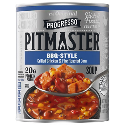 Progresso Pitmaster Bbq-style Grilled Chicken And Fire Roasted Corn Soup - 19 OZ - Image 1