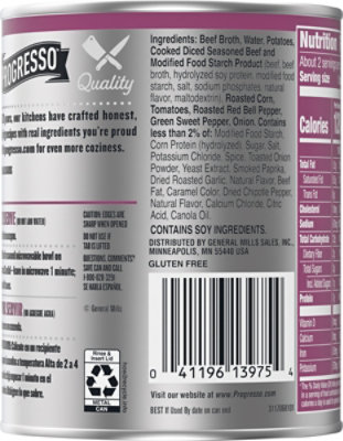 Progresso Pitmaster Hearty Smokehouse - Style Steak & Potatoes With Roasted Vegetables Soup - 18.5 OZ - Image 5