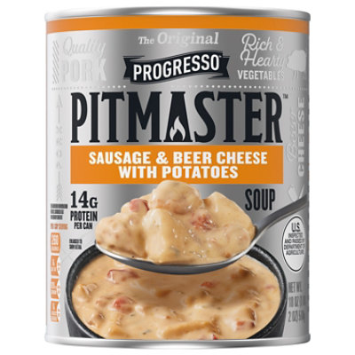 Progresso Pitmaster Sausage & Beer Cheese With Potatoes Soup - 18 OZ - Image 1