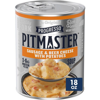 Progresso Pitmaster Sausage & Beer Cheese With Potatoes Soup - 18 OZ - Image 1