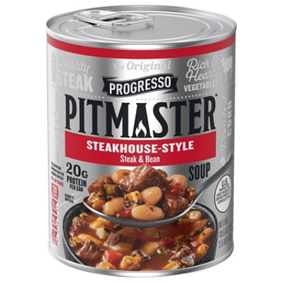 Progresso Pitmaster Steakhouse Style Steak And Bean Soup - 18.5 OZ - Image 1