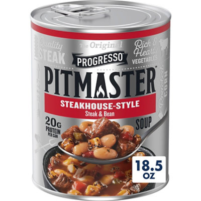 Progresso Pitmaster Steakhouse Style Steak And Bean Soup - 18.5 OZ - Image 1