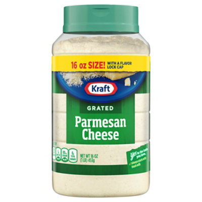 Kraft Grated Parmesan Cheese Shaker 16 Oz Bottle - 16 OZ - Image 1